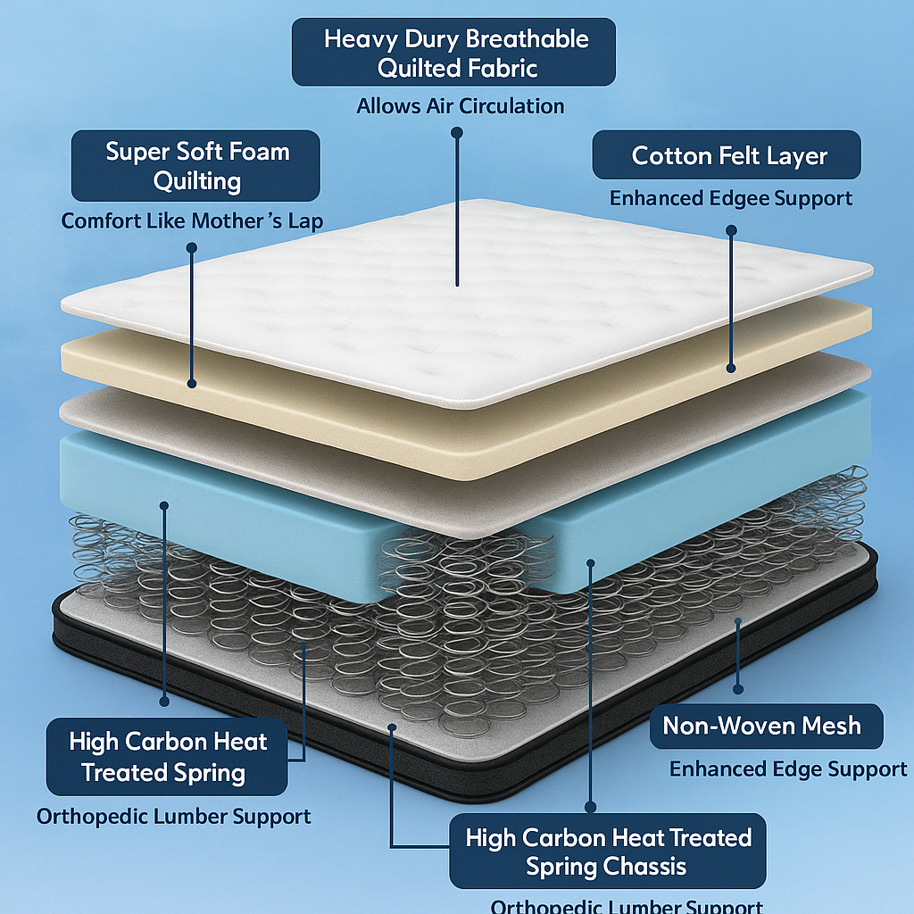 Ortho Spring Mattress - Image 4